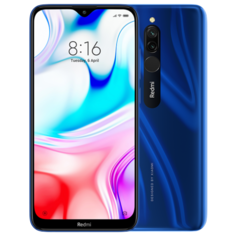 Смартфон Xiaomi Redmi 8 4/64GB голубой сапфир
