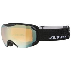 Маска Alpina Pheos S black matt gold