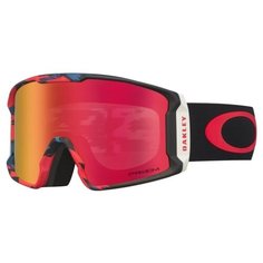 Маска Oakley Line Miner Goggle razor camo red blue/prizm snow torch iridium