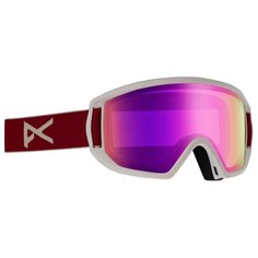 Маска ANON Relapse Jr. Goggle + MFI Face Mask berry/pink amber
