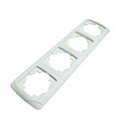 Рамка 4п TDM ЕLECTRIC SQ1805-0029, белый
