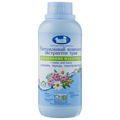 Наша мама Натуральный комплекс экстрактов трав Ромашка, Череда, Тысячелистник 500 мл