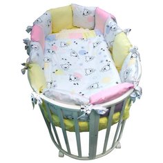 Сонный Гномик комплект Конфетти (4 предмета) розовый