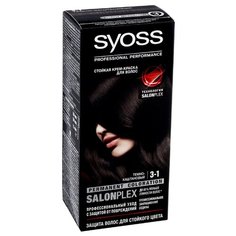 Syoss Color Стойкая крем-краска для волос, 3-1 Темно-каштановый