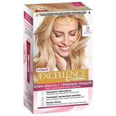 LOreal Paris Excellence стойкая крем-краска для волос, 9, Очень светло-русый