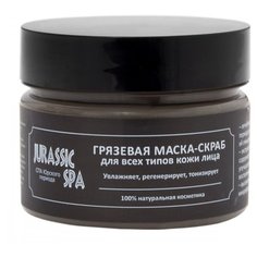 Jurassic SPA маска-скраб для лица Грязевая для всех типов кожи 100 мл