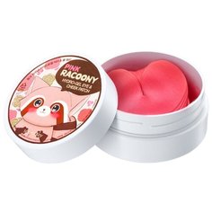 Secret Key Патчи для глаз гидрогелевые Pink Racoony Hydro-Gel Eye & Cheek Patch (60 шт.)