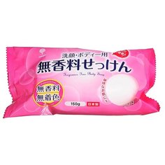 Мыло кусковое Kiyou Jochugiku без ароматизаторов и красителей, 150 г