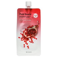Missha Pure Source Pocket Pack Pomegranate маска с экстрактом граната, 10 мл