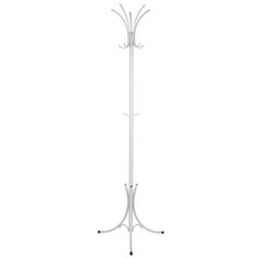 Напольная вешалка ЗМИ Корона белое серебро