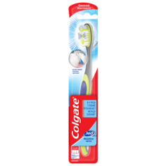 Зубная щетка Colgate 360 Межзубная Чистка многофункциональная, средней жесткости, зеленый