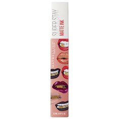Maybelline Super Stay Matte Ink Коллекция Ashley Longshore жидкая помада для губ стойкая матовая, оттенок 05 Поклонник