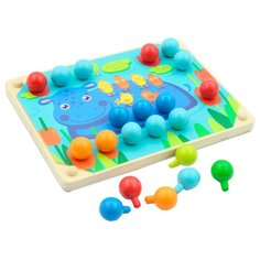 Шнуровка Мир деревянных игрушек Мозаика (Д421)