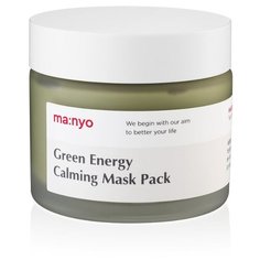 Manyo Factory успокаивающая маска Green energy с экстрактом зеленого чая, 75 мл