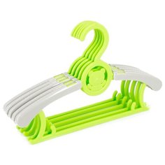 Вешалка Удачная покупка Набор YJ18 серый/зеленый