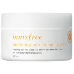 Innisfree Осветляющая ночная маска для лица с витамином С Whitening Pore Sleeping Pack, 100 мл