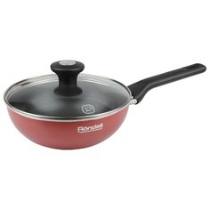 Сковорода Rondell Koralle RDA-562 20 см, с крышкой, красный