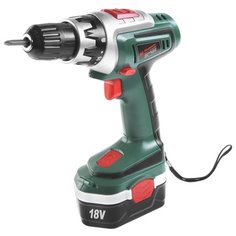 Аккумуляторная дрель-шуруповерт Hammer ACD182 22 Н·м зеленый/черный/серый