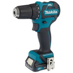 Аккумуляторная дрель-шуруповерт Makita DF332DWAE 35 Н·м синий/черный