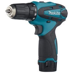 Аккумуляторная дрель-шуруповерт Makita DF330DWE 24 Н·м синий/черный