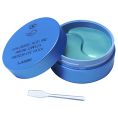 LSanic Гидрогелевые патчи Hyaluronic acid and marine complex premium eye patch (60 шт.) L’Sanic