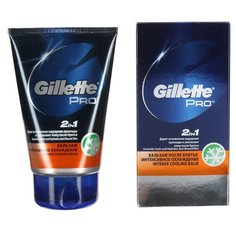 Бальзам после бритья Pro 2-в-1 Интенсивное охлаждение Gillette, 100 мл