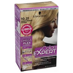 Schwarzkopf Color Expert Абсолютный уход Стойкая крем-краска для волос, 10.21, Жемчужный блонд