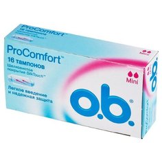 O.b. тампоны ProComfort Mini 16 шт.