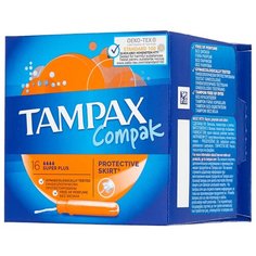 TAMPAX тампоны Compak Super Plus 16 шт.