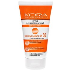 Kora Крем солнцезащитный SPF 30 150 мл КОРА