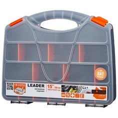 Органайзер BLOCKER Leader 3722 38x31x6.5 см 15 серый/свинцовый/оранжевый