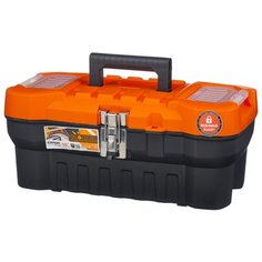 Ящик с органайзером BLOCKER Expert PC3730 41x21x17.5 см 16 черный/оранжевый