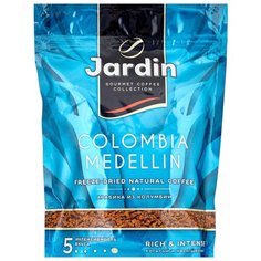 Кофе растворимый Jardin Colombia Medellin, пакет, 150 г