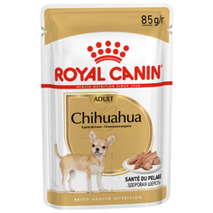 Влажный корм для собак Royal Canin Чихуахуа для здоровья кожи и шерсти 12шт. х 85г