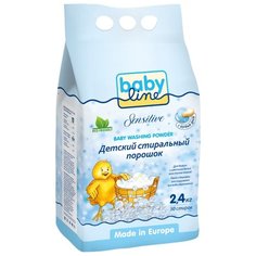 Стиральный порошок BabyLine Детский Sensitive 2.4 кг пластиковый пакет