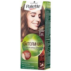 Palette Фитолиния Стойкая крем-краска для волос, 560 7-60 Мускатный Орех