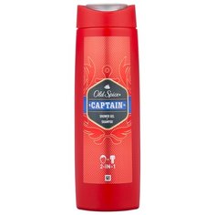 Гель для душа и шампунь Old Spice Captain, 400 мл