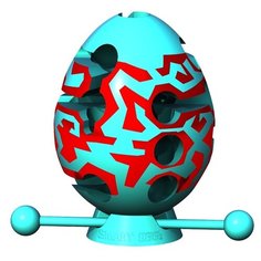 Головоломка Smart Egg Зигзаг (SE-87013) голубой/красный