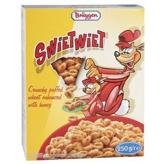 Готовый завтрак Bruggen Swietwiet воздушные зерна со вкусом меда, коробка, 250 г