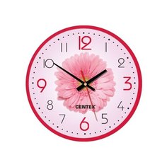 Часы настенные кварцевые CENTEK CT-7105 flower