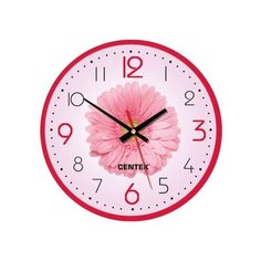 Часы настенные кварцевые CENTEK CT-7105 flower