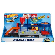 Трек Hot Wheels City Mega Car Wash FTB66