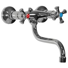 Смеситель для кухни (мойки) Mixline ML10-06 двухрычажный