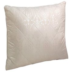 Подушка Василиса Pro-comfort Шелк, глосс-сатин 70 х 70 см бежевый