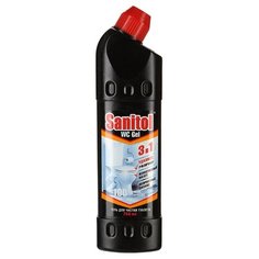 Sanitol гель для чистки туалета 3 в 1 0.75 л