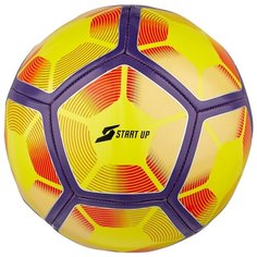 Футбольный мяч START UP E5126 желтый/фиолетовый 5