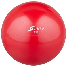 Медбол START UP NT18025, 2 кг красный