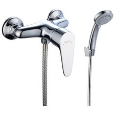 Смеситель для душа BOOU B8282-4A однорычажный лейка в комплекте хром