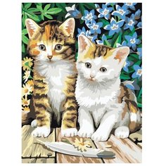 Белоснежка Картина по номерам "Котята" 30х40 см (231-CE)