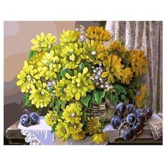 ВанГогВоМне Картина по номерам "Желтые цветы", 40х50 см (ZX 21803)